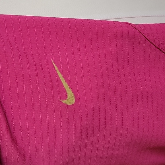 Nike Sphere Dry pink active midrise waist ribbed cargo pants womens size M - Picture 5 of 8